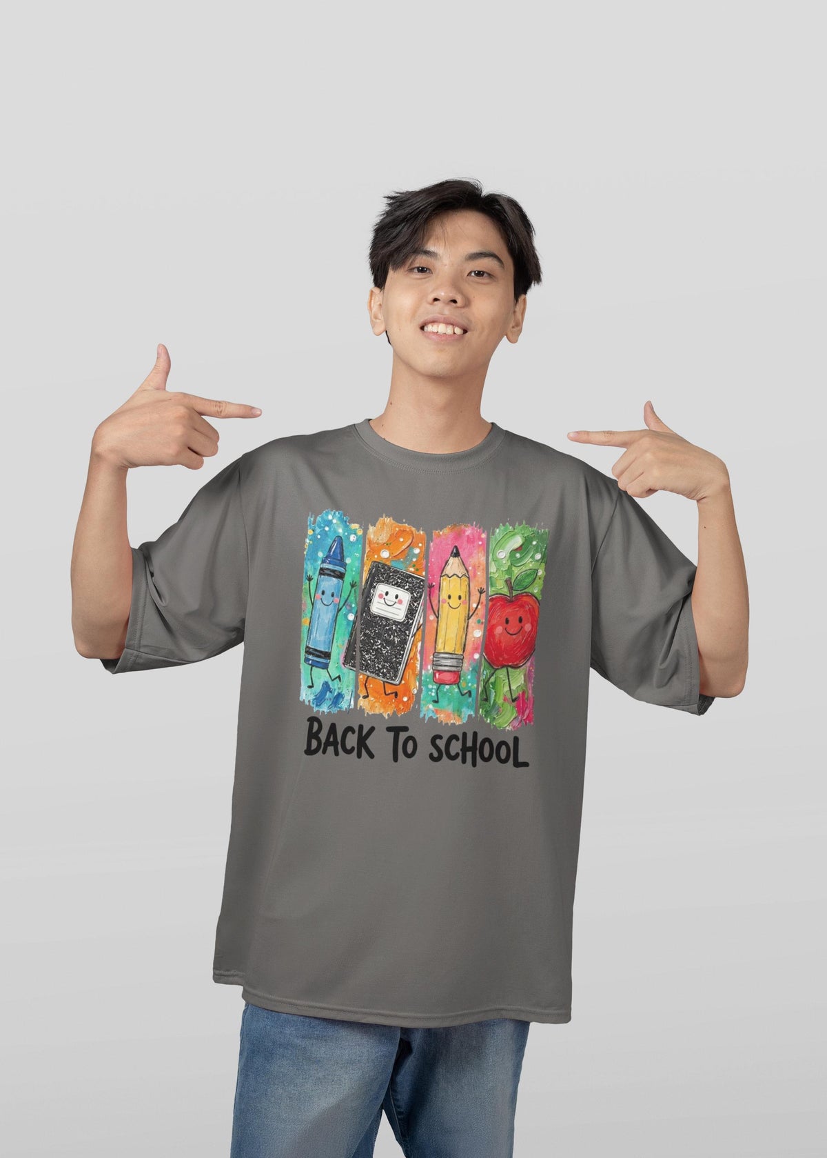 Back To School Shirt | Kawaii Crayon Hoodie Tee | Teacher Kids Gift Idea