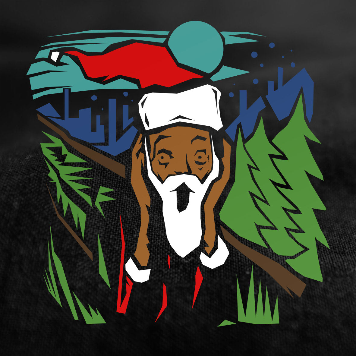 Funny Santa Christmas Shirt, Christmas Shirt Gift, Family Christmas Santa T shirt, Funny Santa Screaming Shirt, Edvard Munch Parody