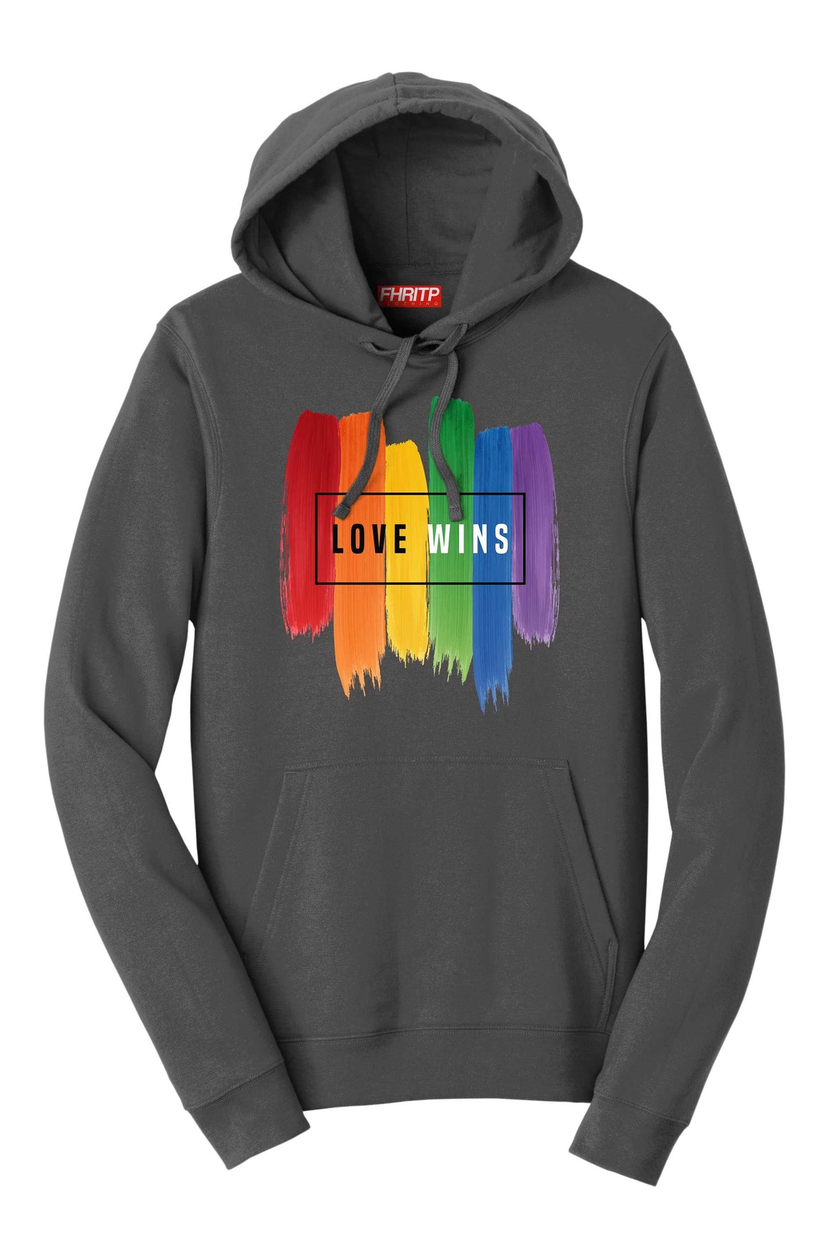 Love Wins LGBT+ Rainbow Flag Pride Proud Hoodie