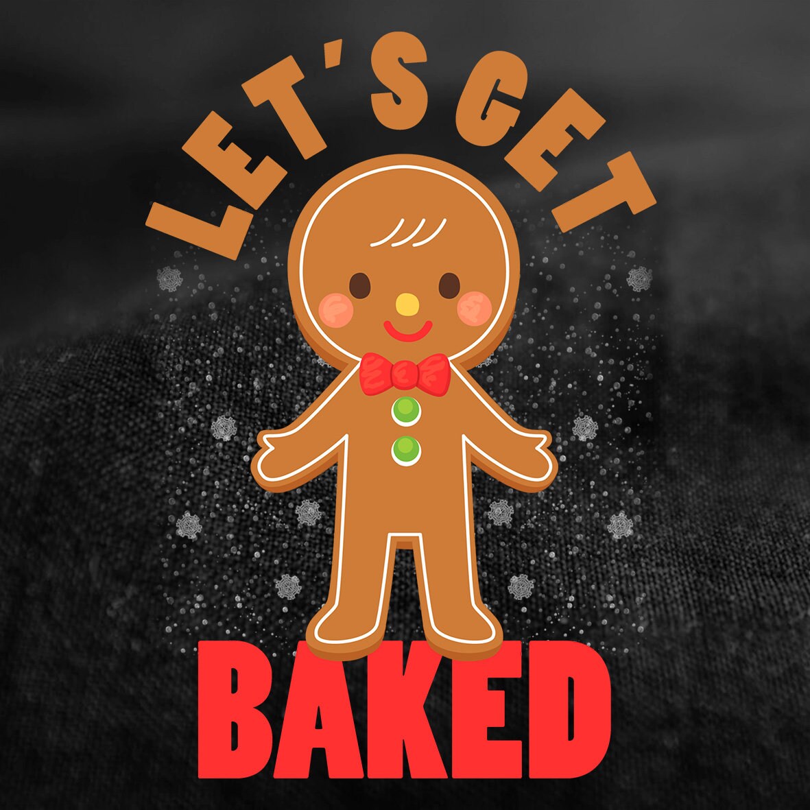 Funny Christmas Gingerbread Man Shirt, Gingerbread Family Funny Shirt, Funny Christmas Shirt, Xmas Holiday Shirt, Lets Get Baked Men's Shirt