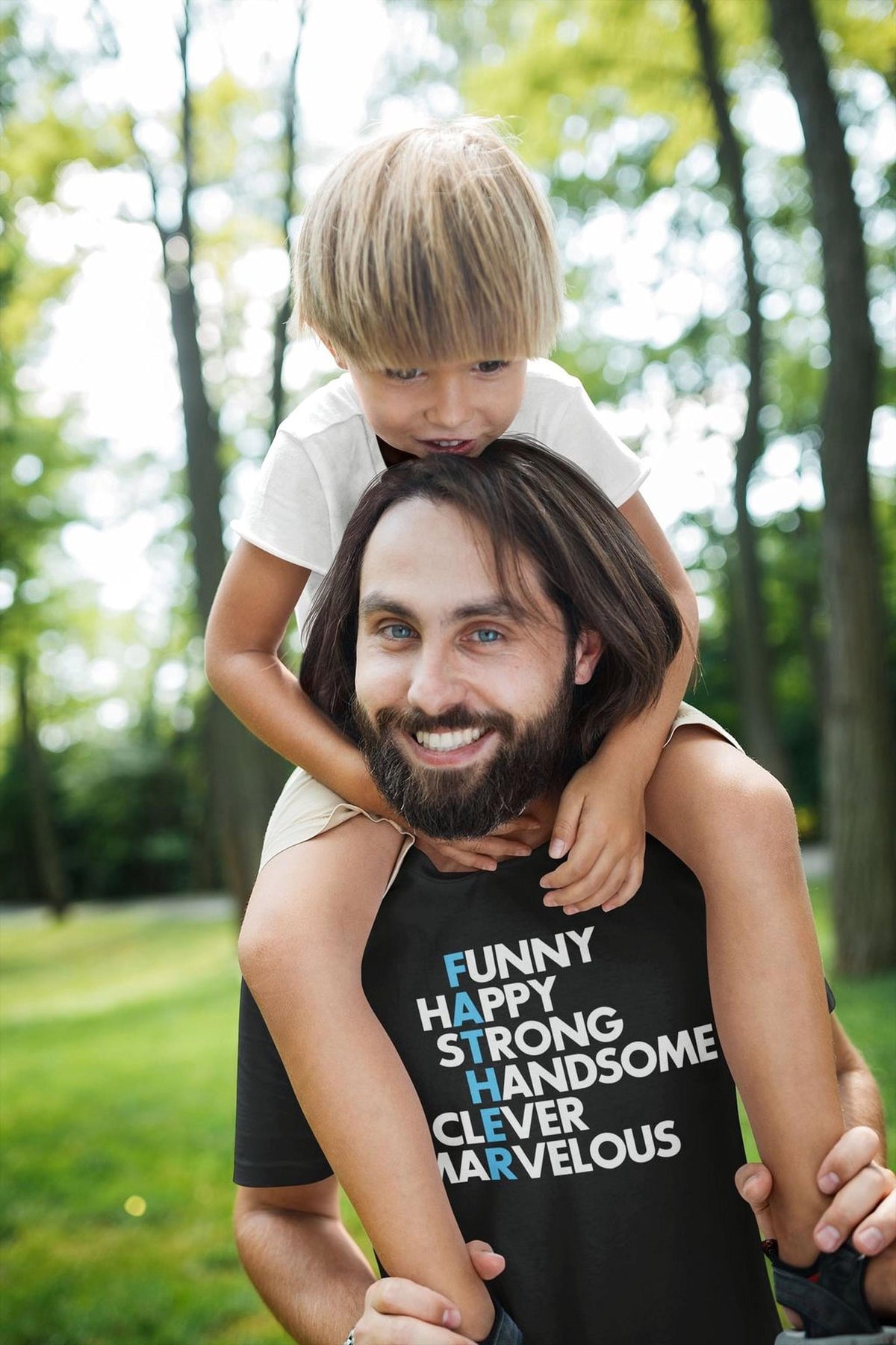 Father Acronym Shirt, Comfort Colors® Crossword Dad Tee, Gift for Dads