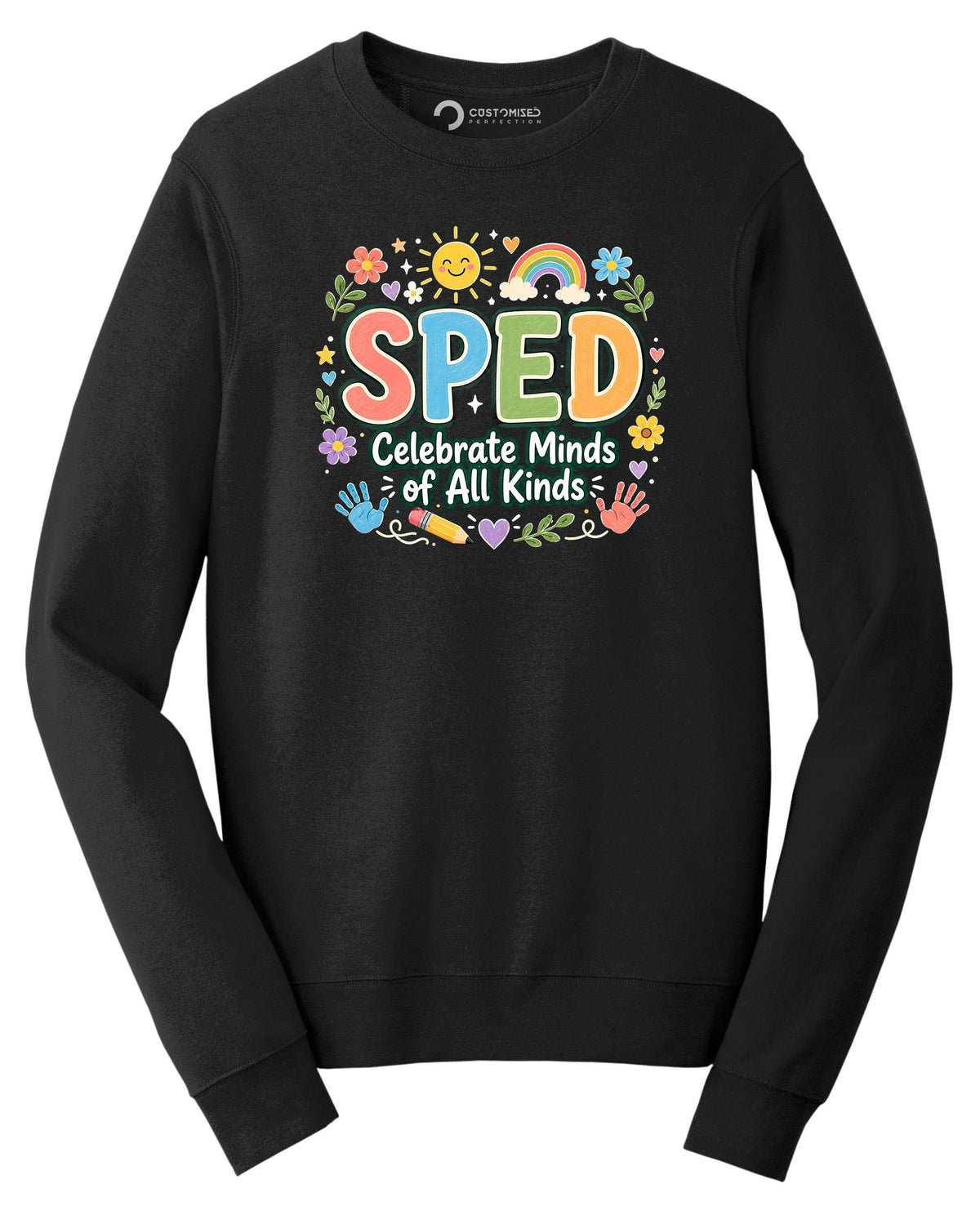 SPED Shirt | Celebrate Minds Retro Hoodie | Cute Special Education Gift