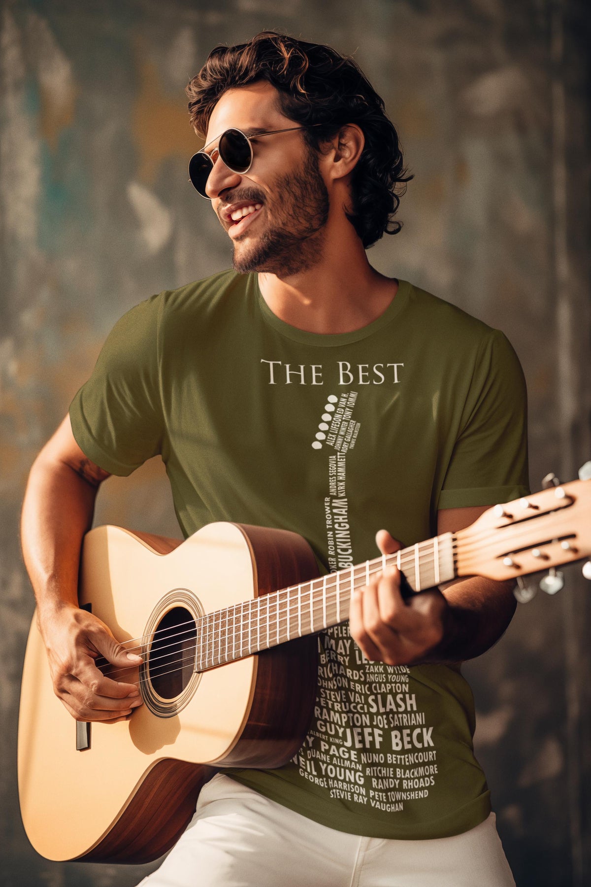 Guitar Player Shirt, Rock Legends Graphic Tee, Gift for Guitarists
