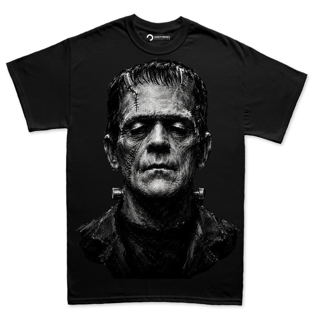 Comfort Colors® Frankenstein Monster Gothic Graphic Tee, Classic Horror Shirt, Halloween Spooky Gift