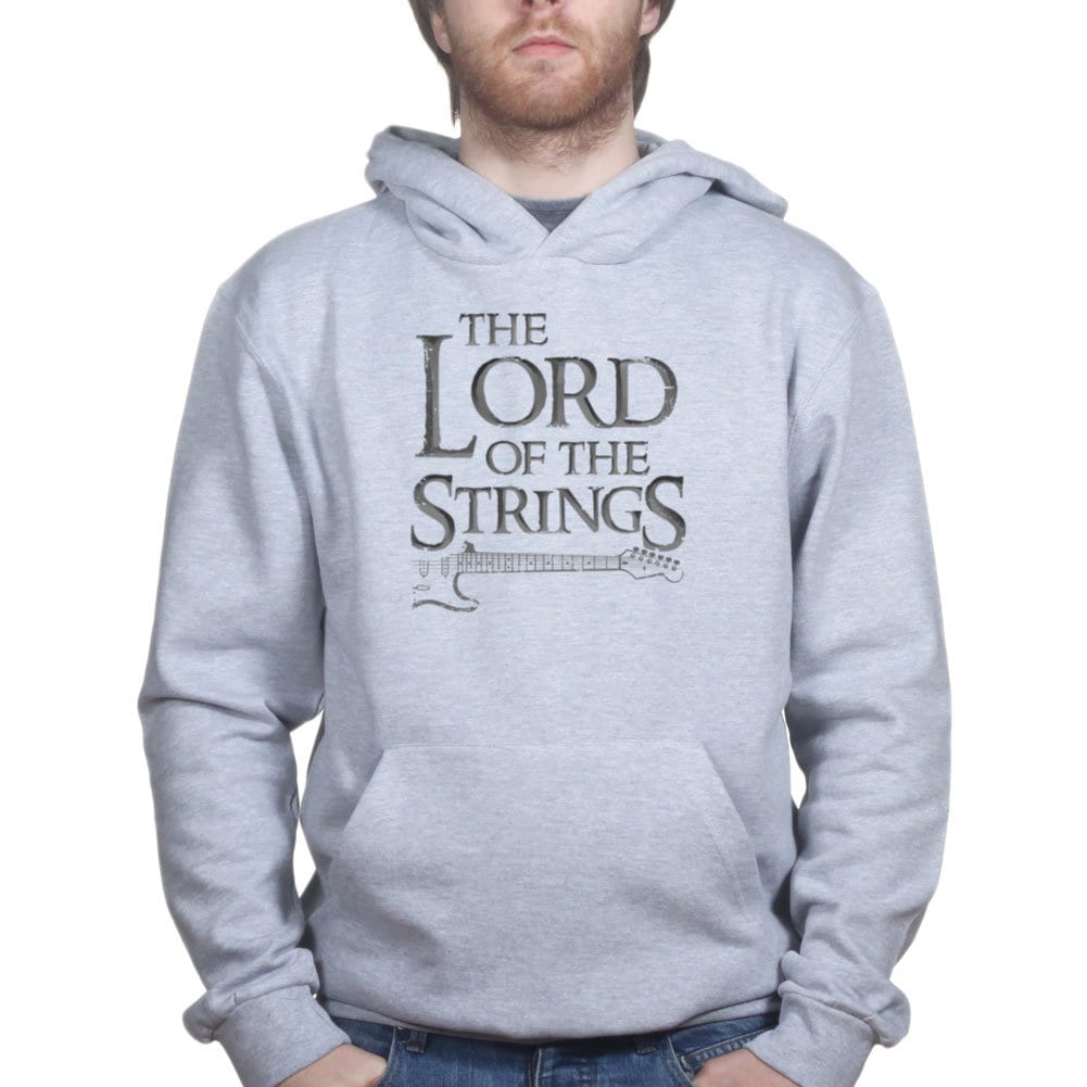Lord Of the Strings Guitar Player Parody Funny Hoodie