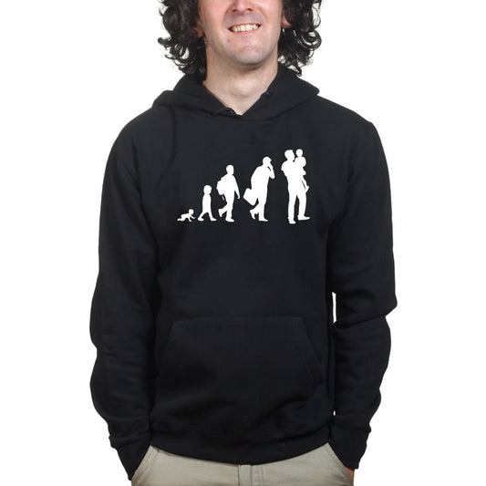 Evolution Of Dad Father's Day Gift for Daddy Birthday Hoodie Shirt - R1981