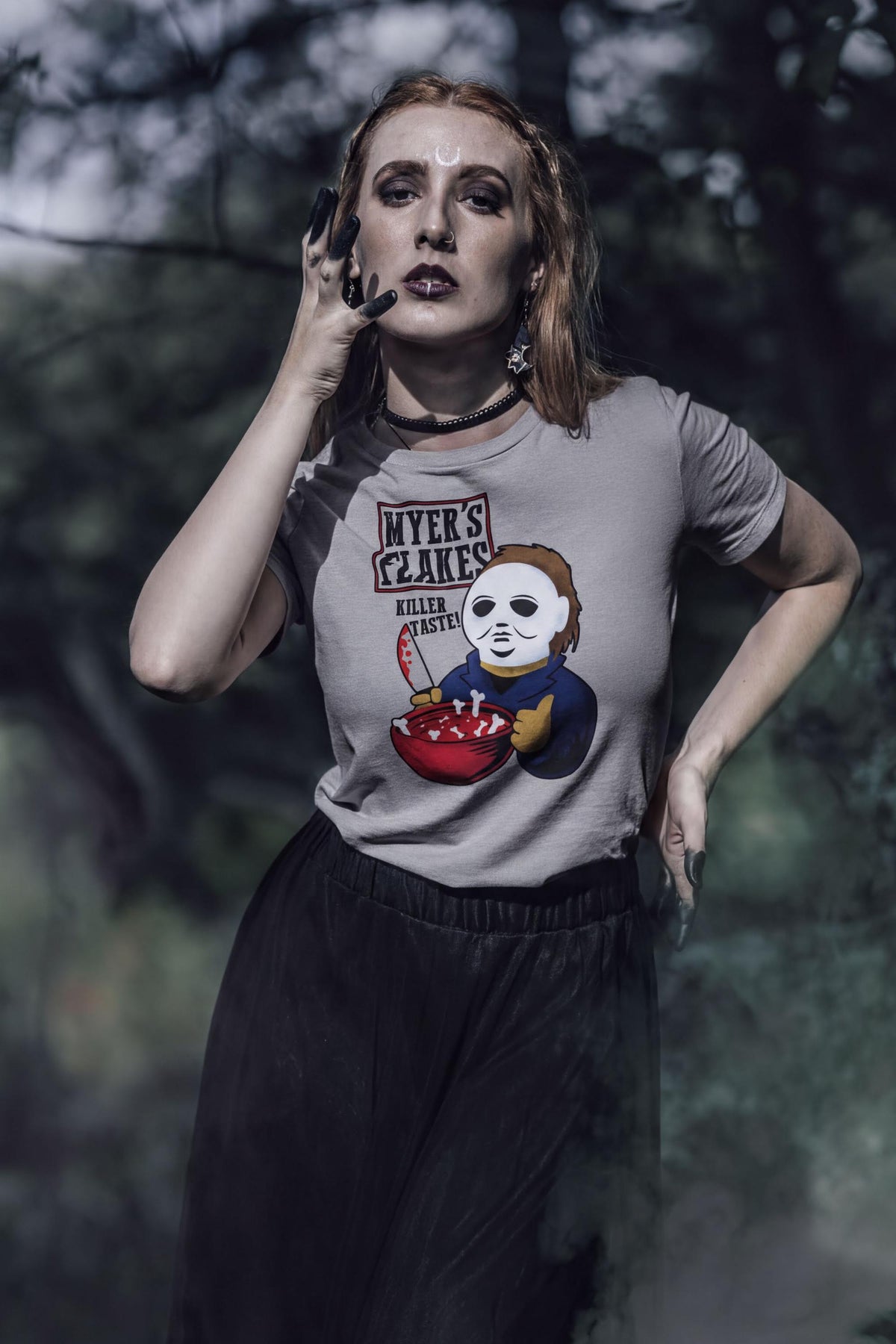 Killer Cereal Parody Shirt, Funny Horror Cereal Box T-Shirt, Masked Villain Breakfast Hoodie, Horror Comedy Sweatshirt, Halloween Tee Gift