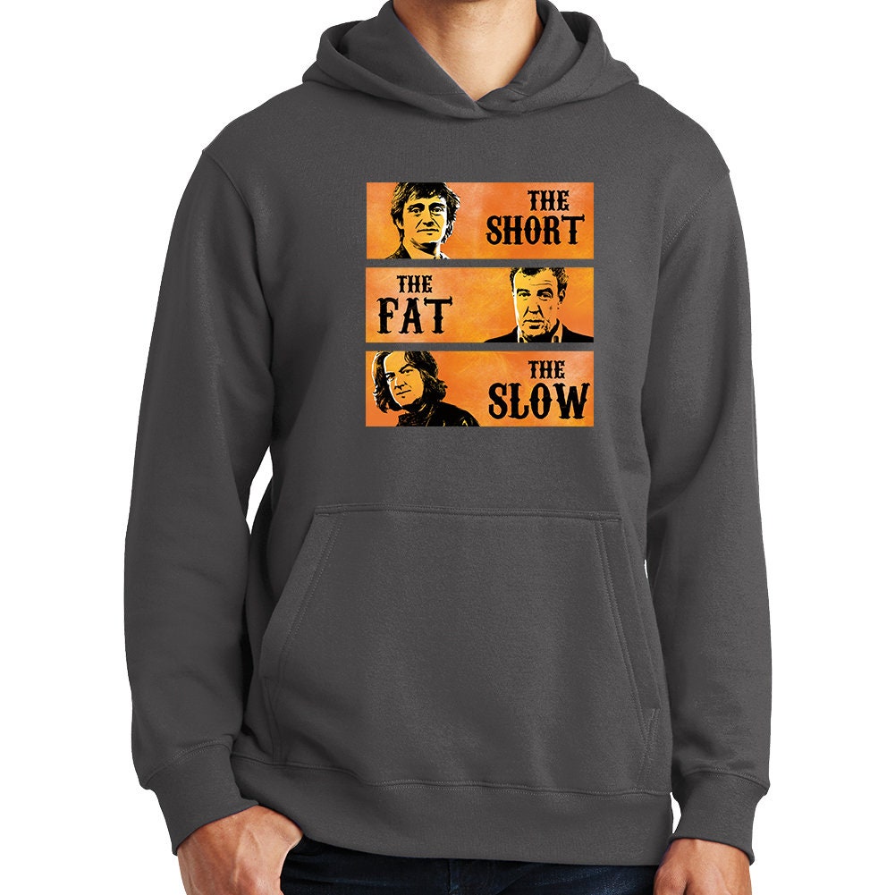 Short Fat Slow Good Bad Ugly Parody Funny Car Hoodie