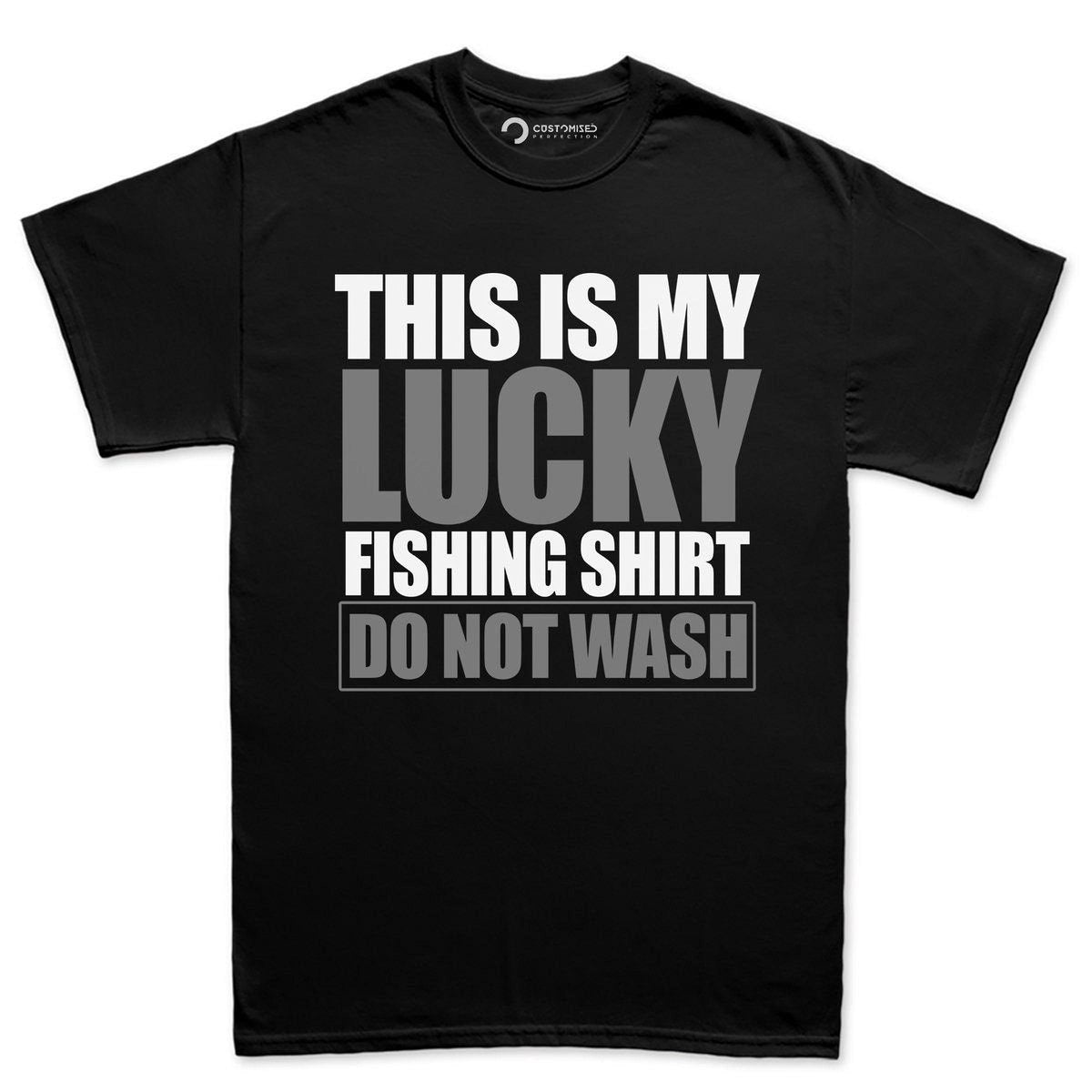 Funny Fishing Shirt: Lucky Angler Tee for Casting Lovers