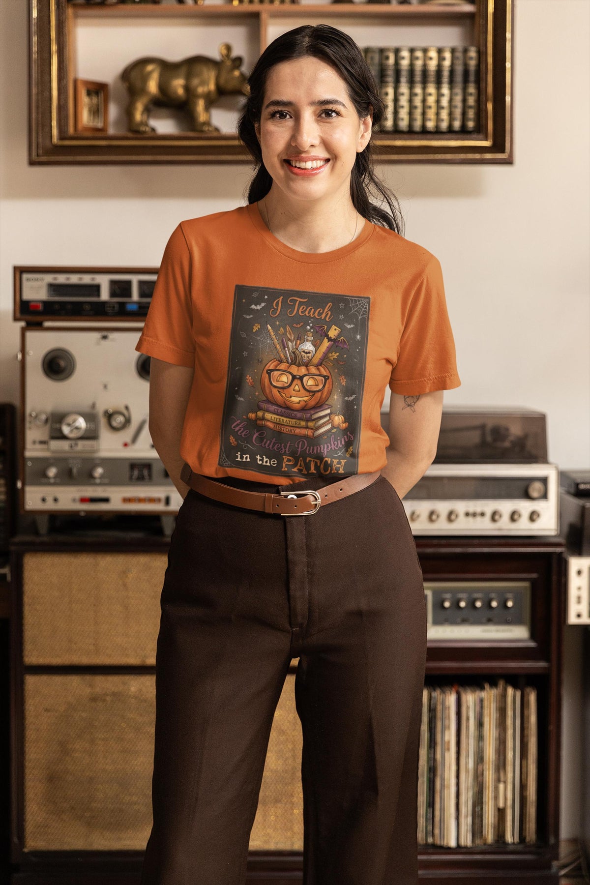 Comfort Colors® Halloween Teacher Shirt, Back to School top, I Teach the Cutest Pumpkins in the Patch, Fall Teacher Tee