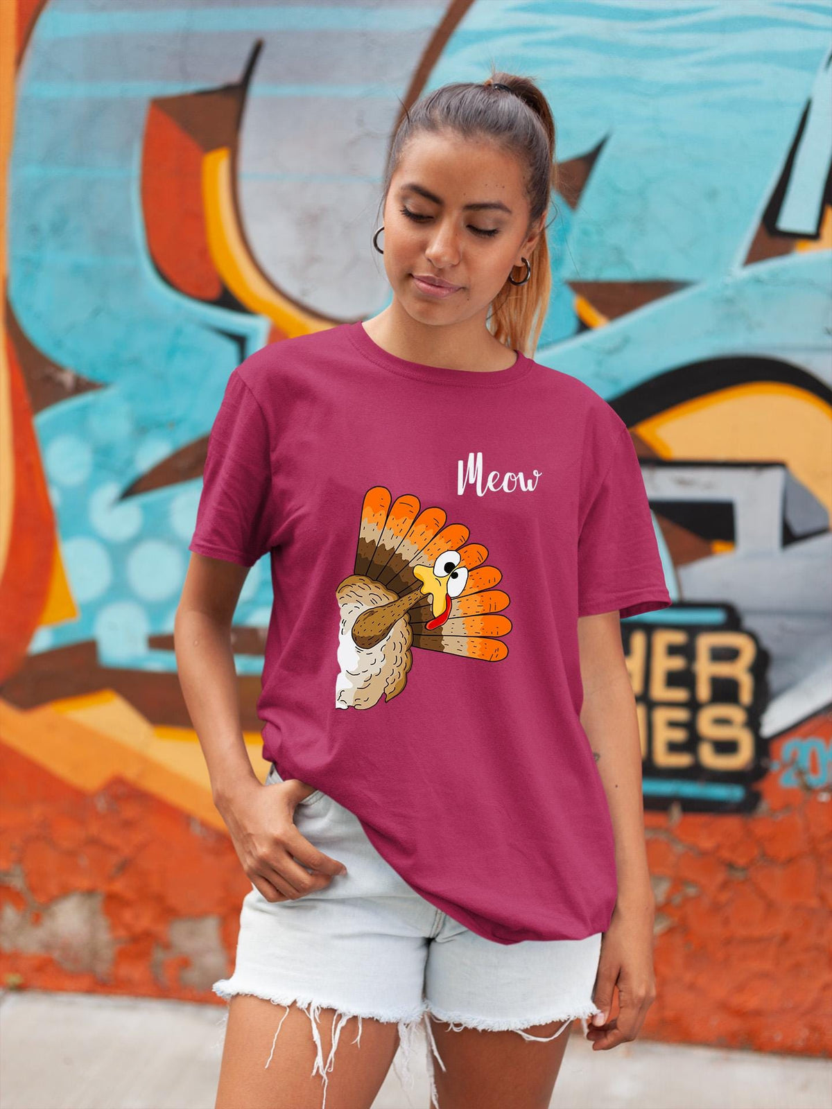 Comfort Colors® Funny Turkey Shirt, Thanksgiving Gobbler Tee, Cute Fall Bird Graphic, Holiday Gift