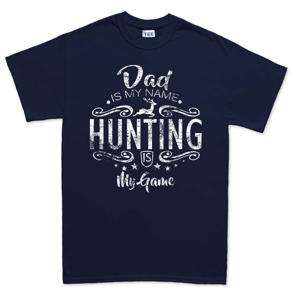 Dad Hunter Hunting Father's Day Gift For Daddy Mens T shirt Tee Top T-shirt - HNT012