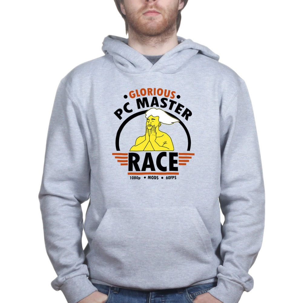 PC Master Race Glorious PC Gaming Funny Spoof Hoodie