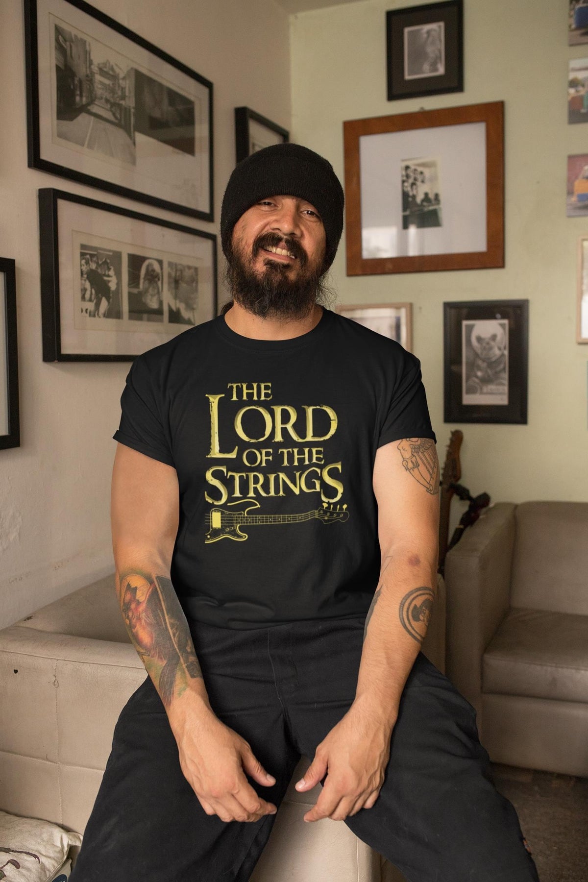 Lord Of the Strings Bass Player T shirt, Gift for Bass Guitar Player, Bassist Gift, Bass Music Gifts, Funny Bassist Tee