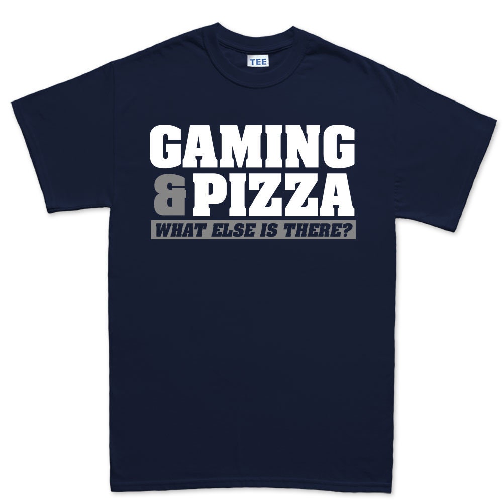 Gaming Shirt, Funny Gaming T-shirt, Gaming and Pizza, Gamer Video Game Tee, Funny T shirt For Gamers, Gaming Shirt for Kids