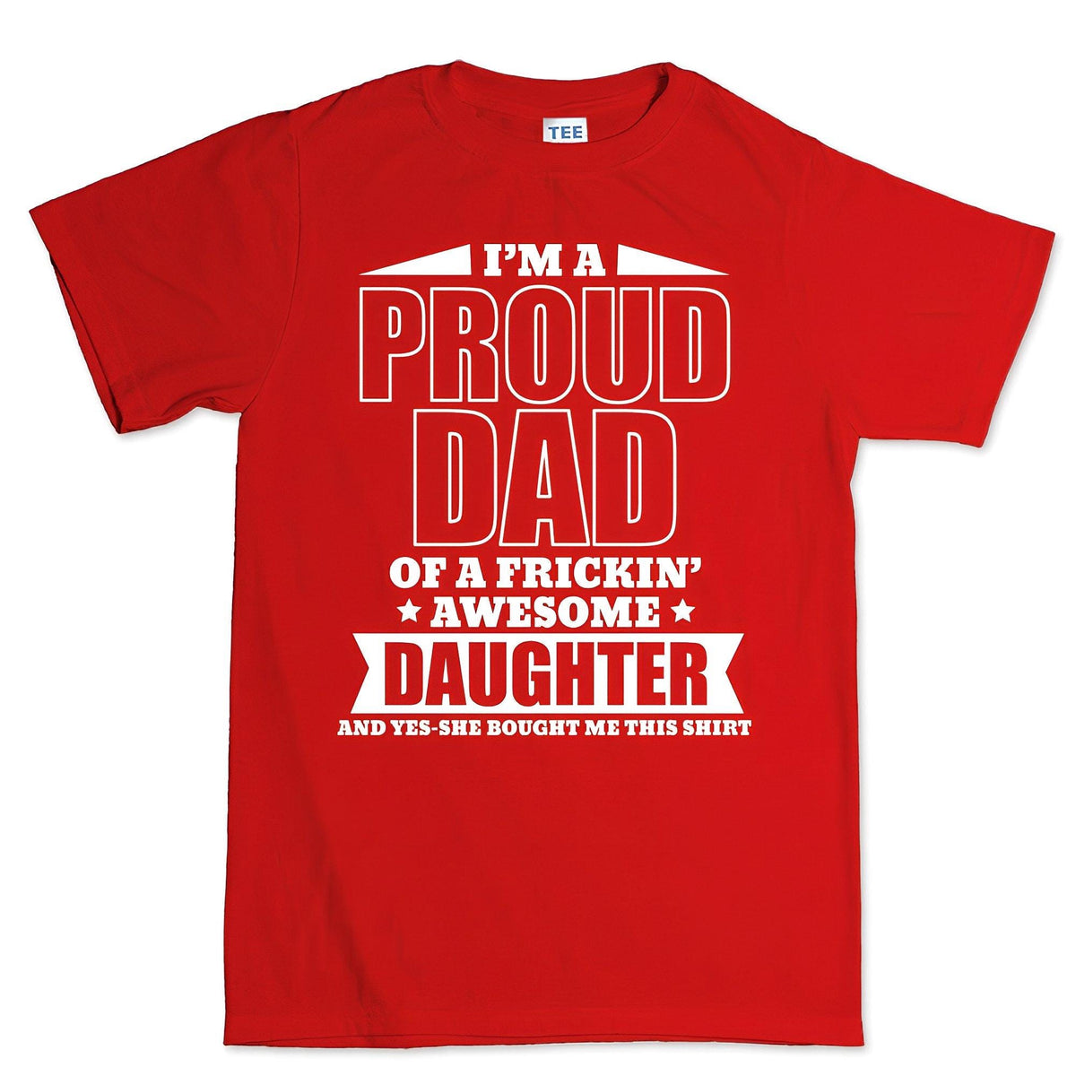 Comfort Colors® Dad Shirt, Proud Father Tshirt, Fathers Day Gift From Daughter