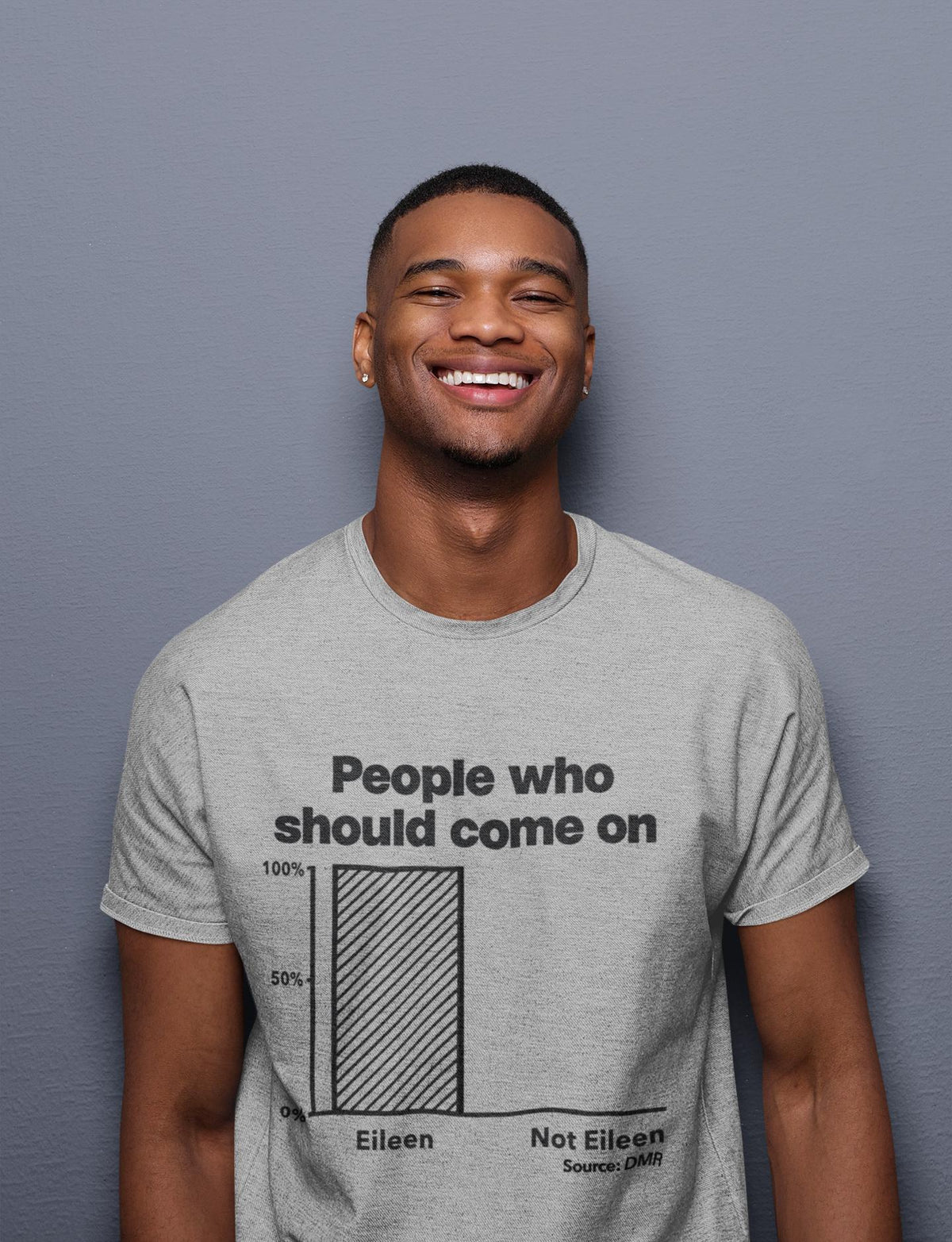 Funny 80s Music Shirt, DMR Eileen Not Eileen Tee, Sarcastic Music Meme Top