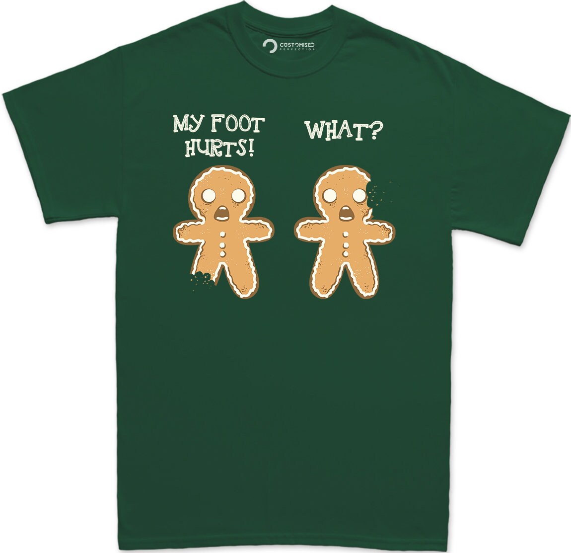 Funny Christmas Gingerbread Men Shirt, Gingerbread Man T-shirt, Cute Christmas Shirt, Christmas Family TShirt, Two Gingerbread Men Tee