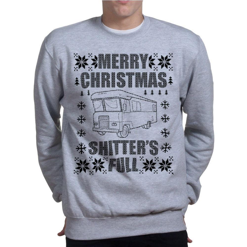 Shitter's Full Funny Ugly Christmas Sweater