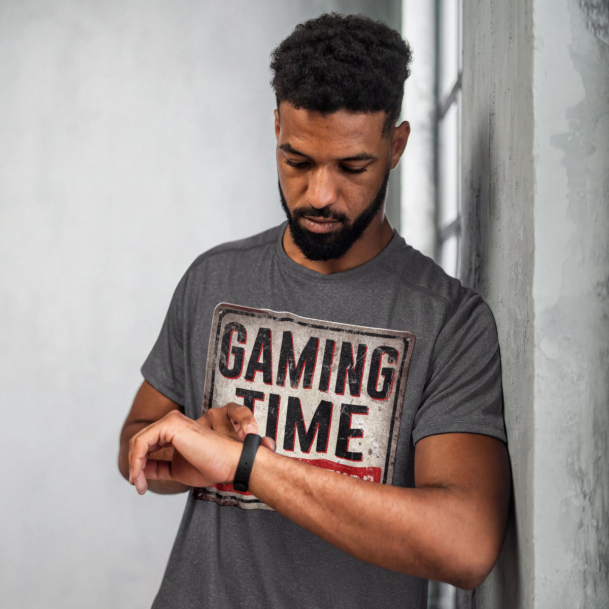 Comfort Colors® Funny Gaming T-Shirt, Do Not Disturb Warning Sign Tee, Top for Gamers