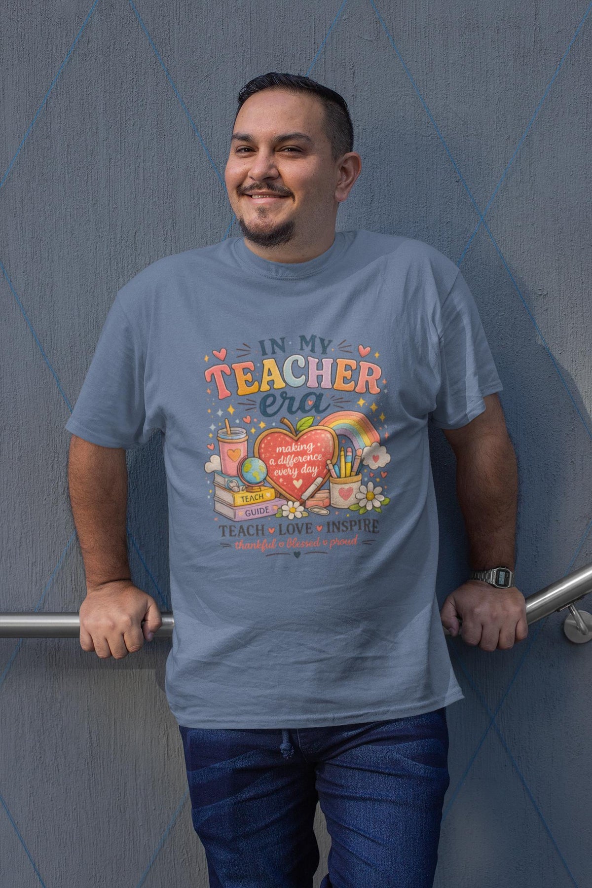 In My Teacher Era Shirt | Teach Love Inspire Hoodie | Thankful Blessed Gift