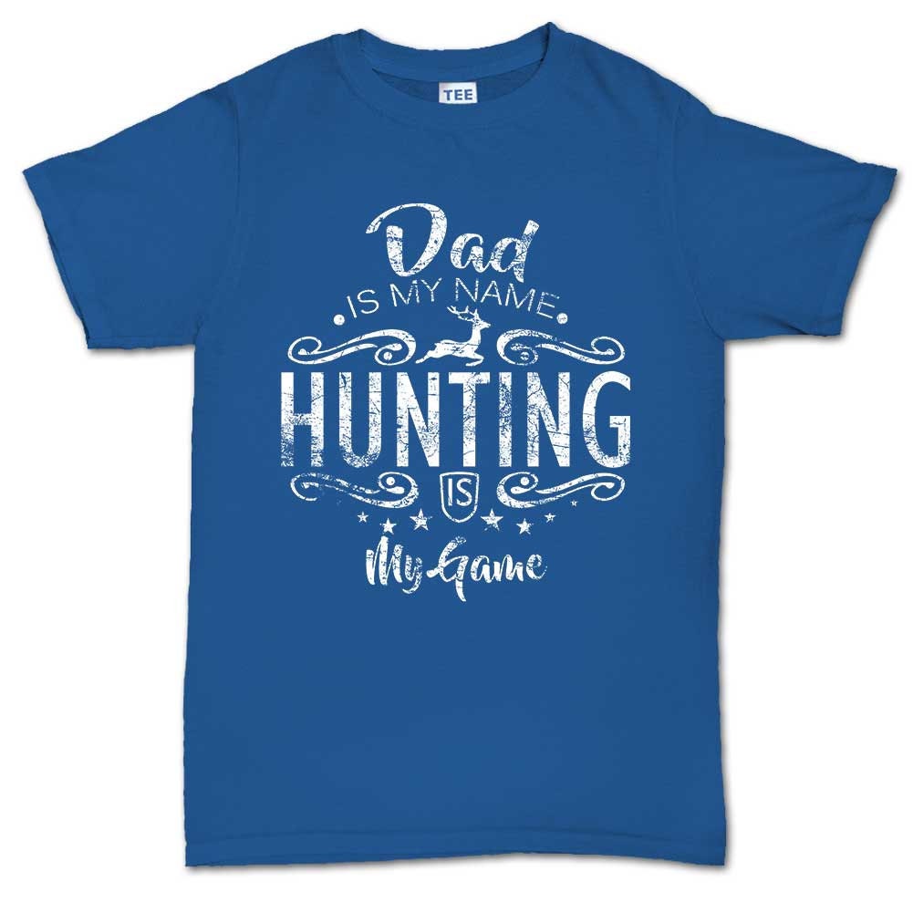 Dad Hunter Hunting Father's Day Gift For Daddy Mens T shirt Tee Top T-shirt - HNT012