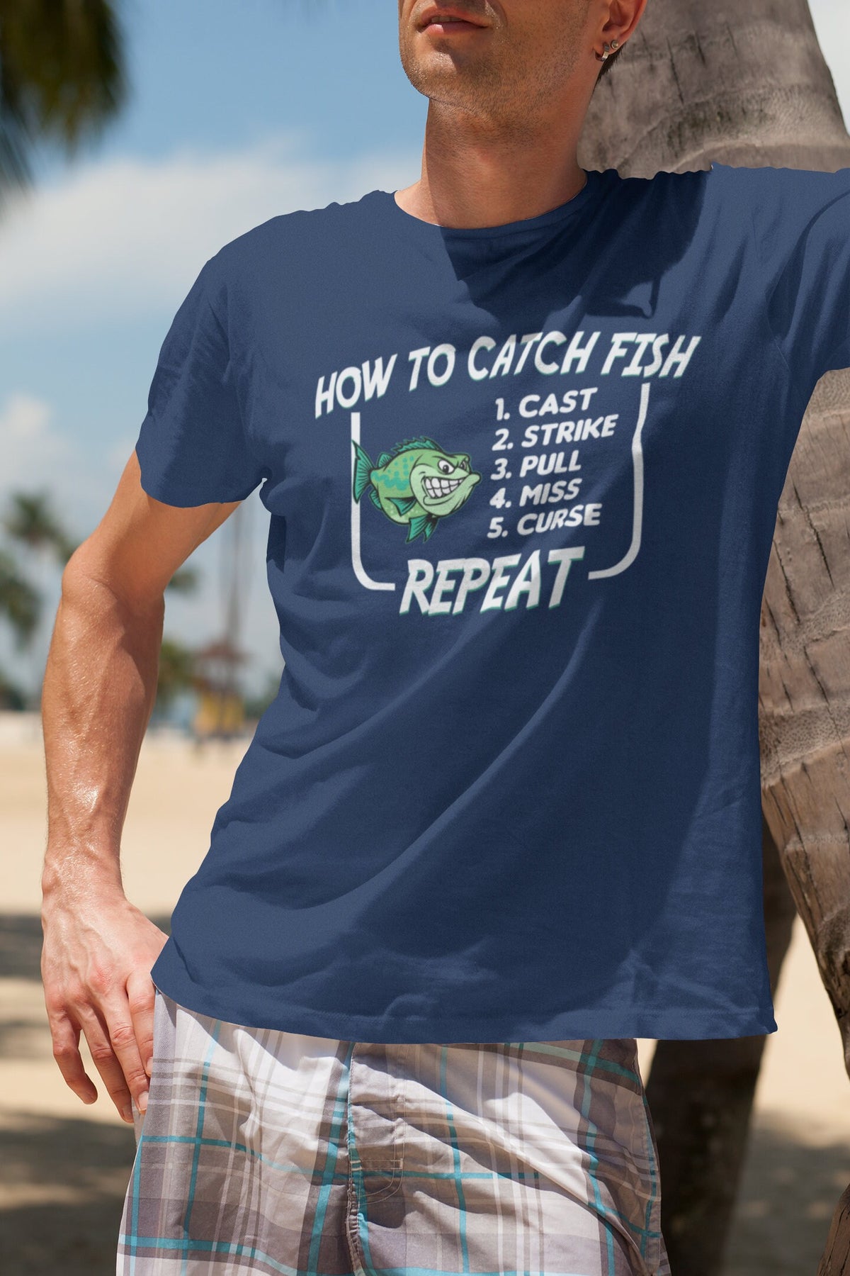 How To Catch Fish Fishing Angler Fisherman T-shirt
