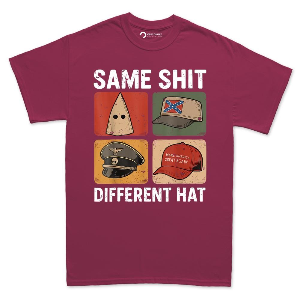 Same Shit Different Hat Shirt | Anti ICE, Trump Political Tee, Antifa Protest
