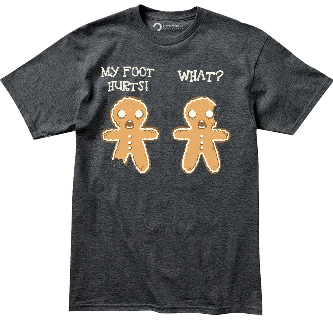 Funny Christmas Gingerbread Men Shirt, Gingerbread Man T-shirt, Cute Christmas Shirt, Christmas Family TShirt, Two Gingerbread Men Tee