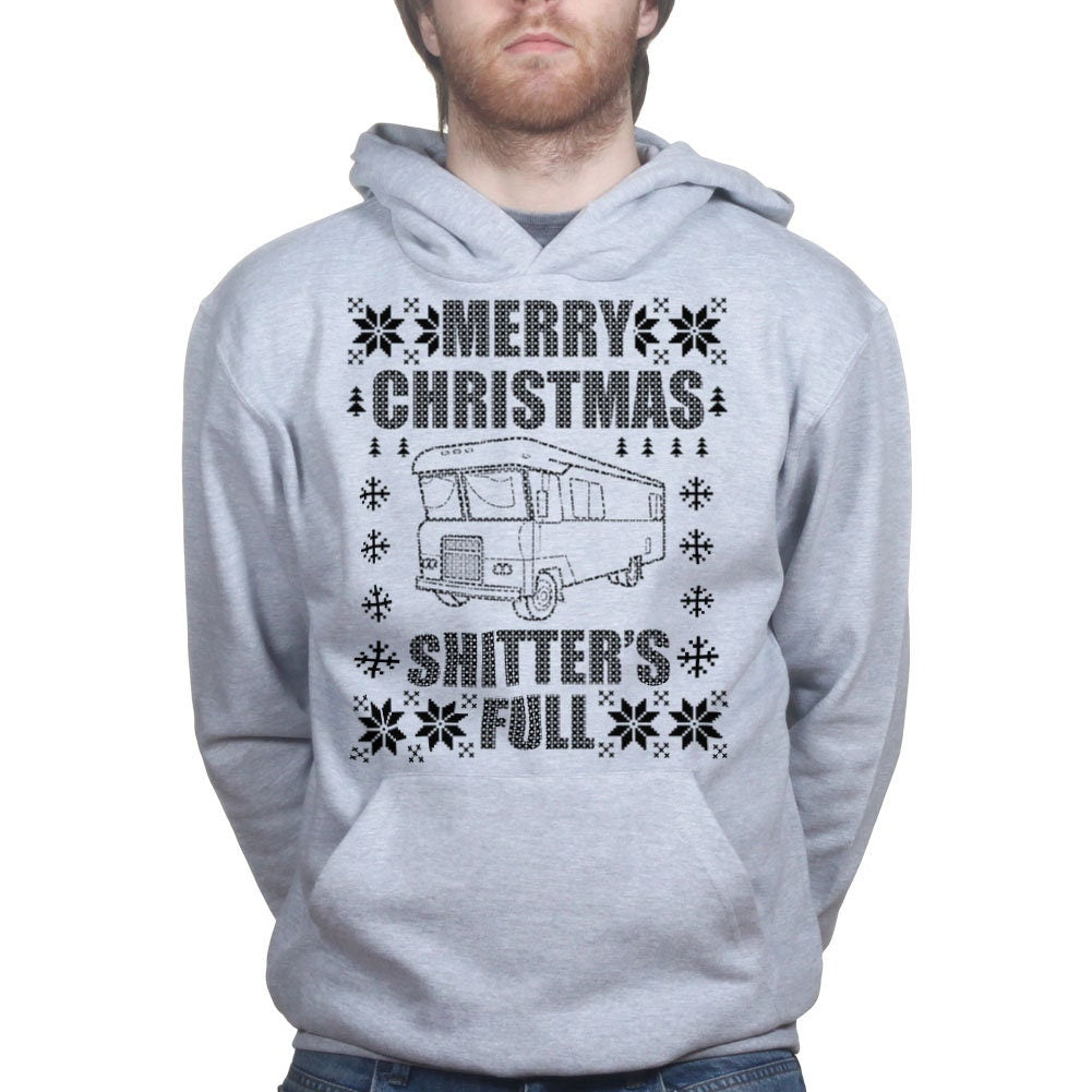 Shitter's Full Ugly Christmas Sweater Hoody