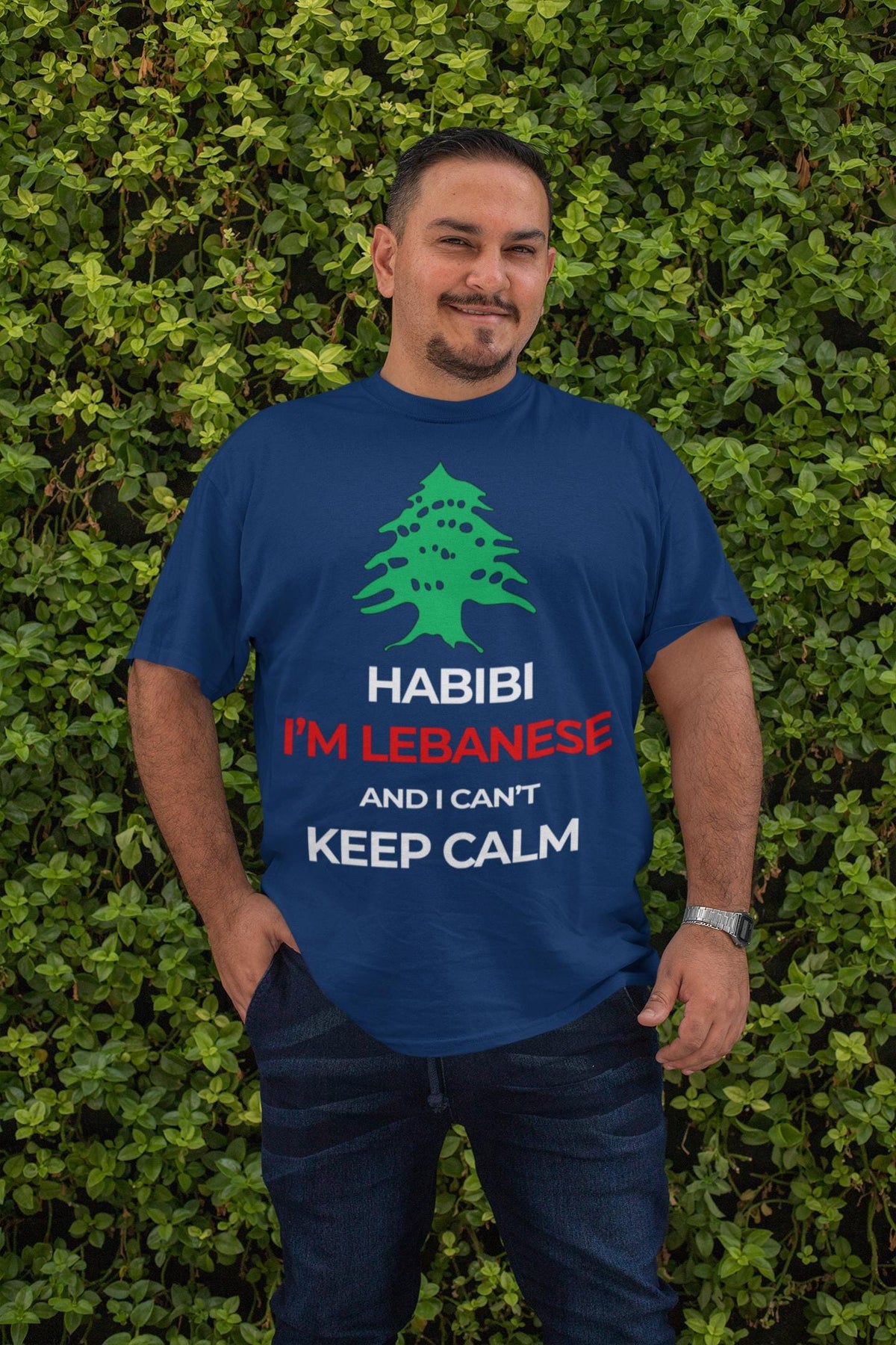 Habibi I'm Lebanese T-Shirt, Cedar Tree Lebanon Hoodie, Cant Keep Calm Sweatshirt, Lebanese Pride Gift Idea For Her Family