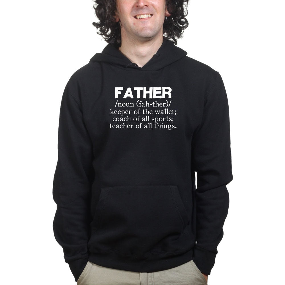 Definition of Father's Day Gift For Dad Daddy Papa Hoodie - R1794