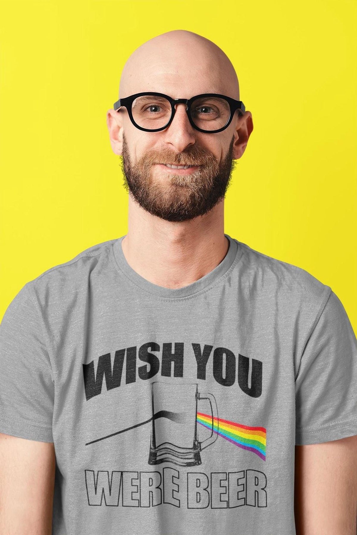 Funny Comfort Colors® Wish You Were Beer Here Shirt, Music Band Tee, Drinking Top