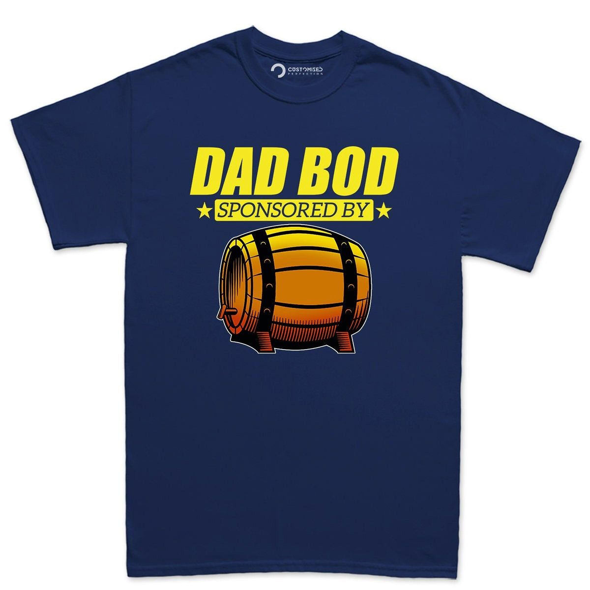 Dad Bod Funny T-Shirt, Fathers Day Tee, Family Casual Wear