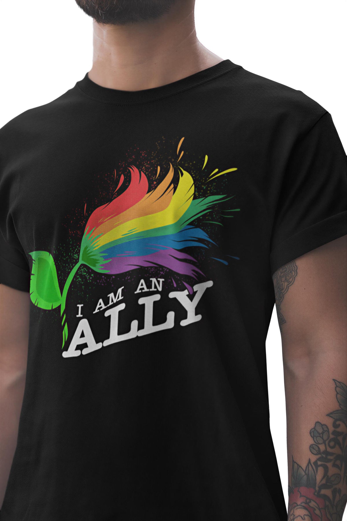 Comfort Colors® LGBTQA Ally Shirt, Pride Month Gift, Gay Rights Tee Top Tshirt