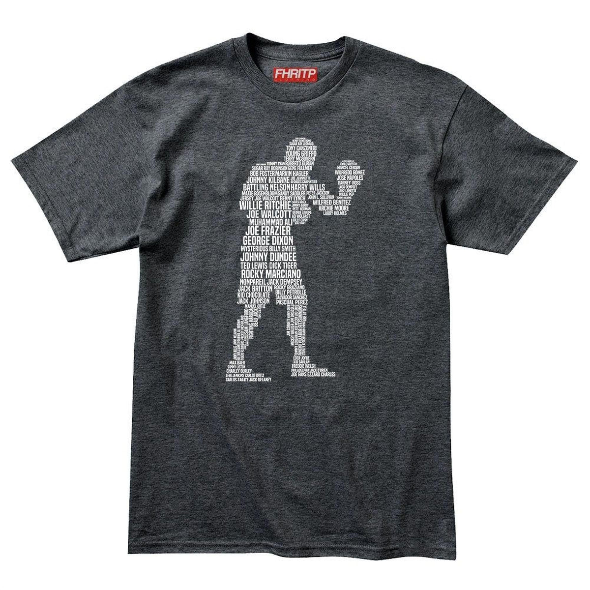 Mens Boxing Legends Fighter Champion Tribute T shirt Tee Top T-shirt
