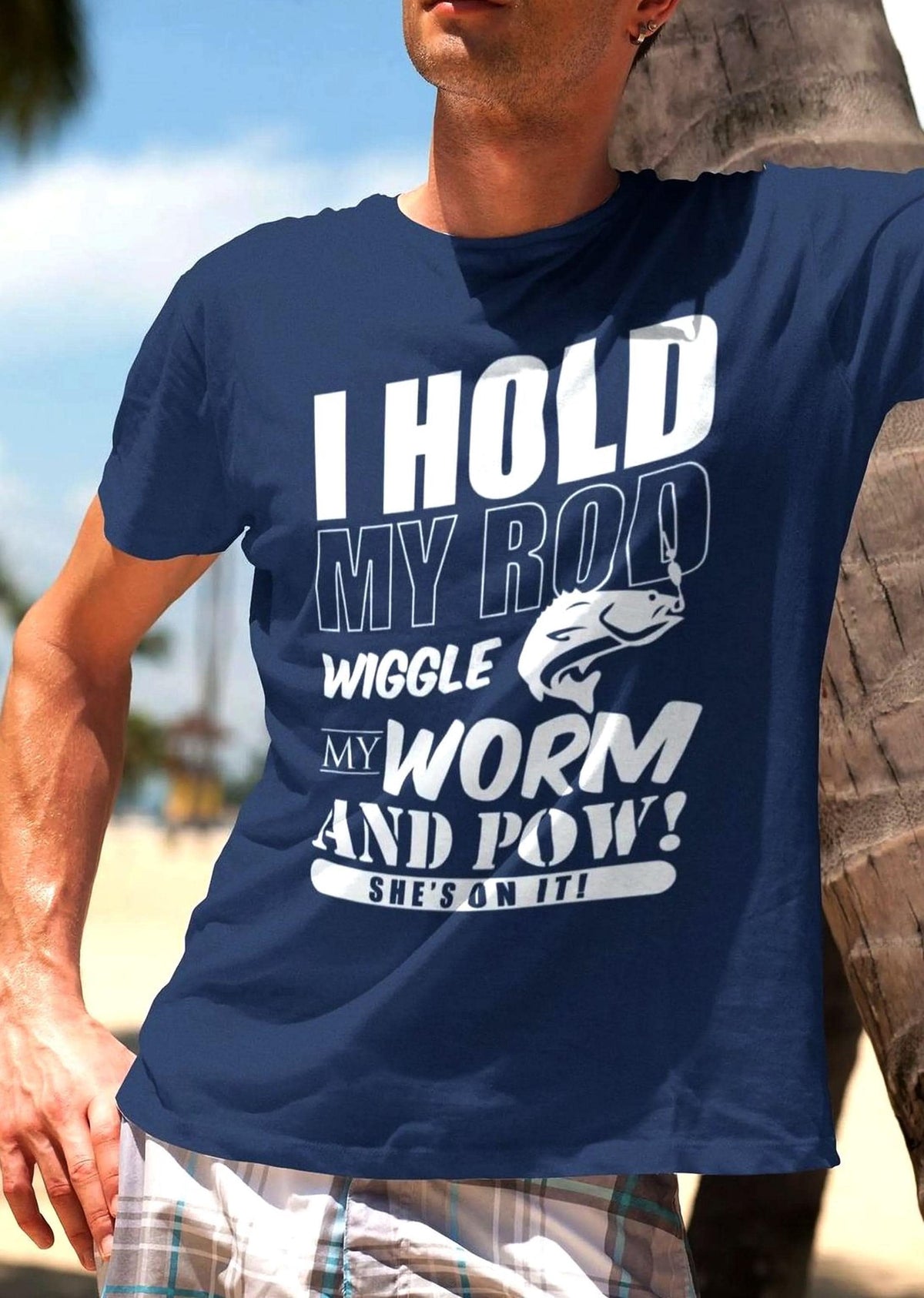 Funny Fishing Shirt - Casual Summer Tee for Dads and Grandpas