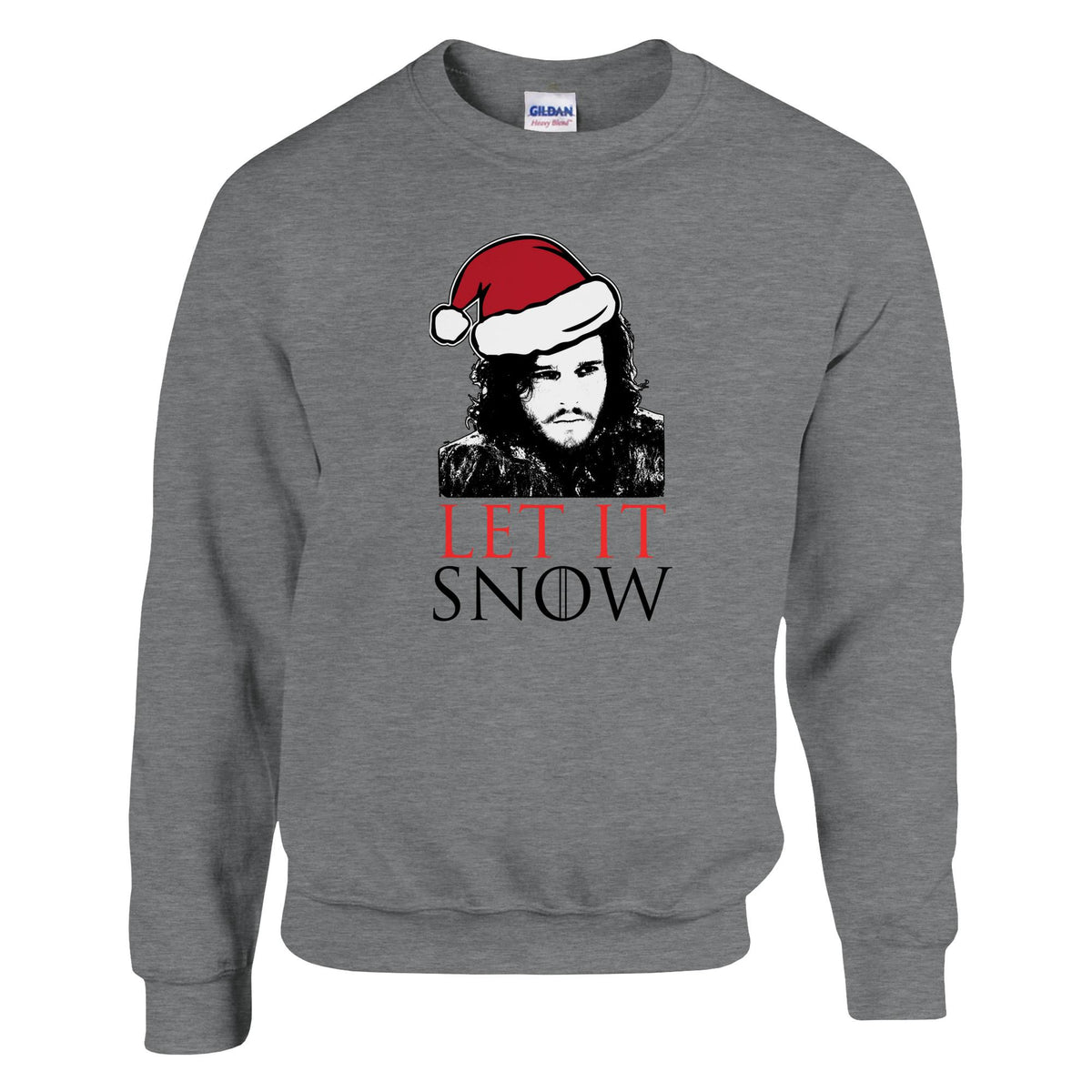 Let It Jon Snow GoT Xmas Santa Christmas Party Gift Sweatshirt