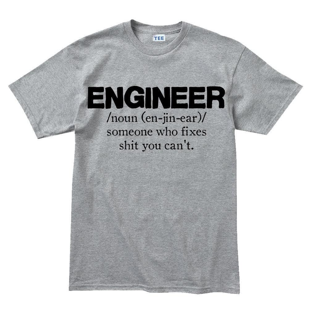 Funny Engineer T-Shirt - Gift for Engineering Student, Lathe Operators and Other Engineers
