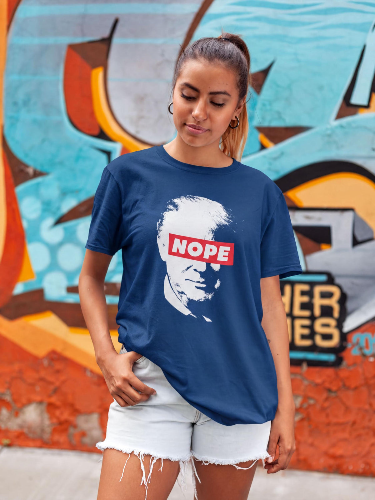 Trump Nope T-Shirt: Funny Political Tee, Comfort Colors Tshirt