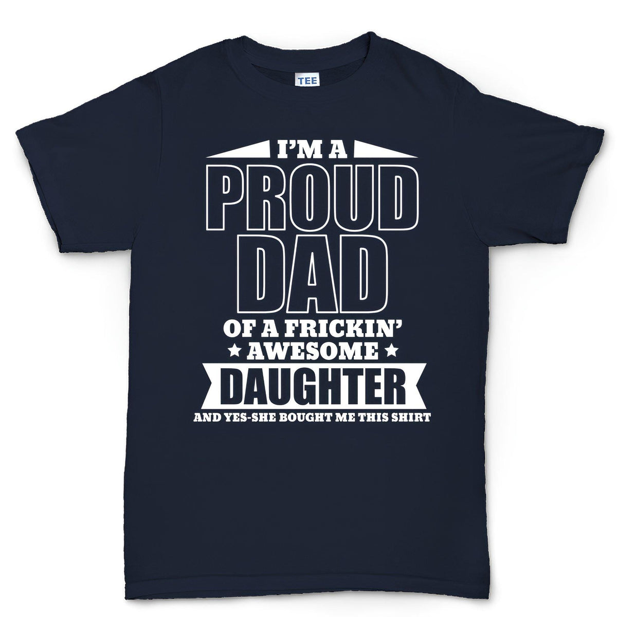 Comfort Colors® Dad Shirt, Proud Father Tshirt, Fathers Day Gift From Daughter