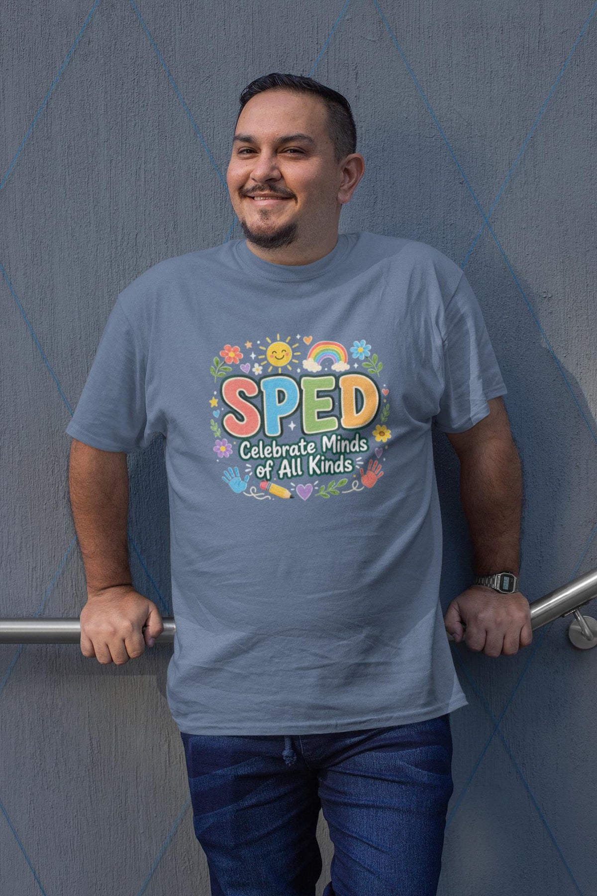 SPED Shirt | Celebrate Minds Retro Hoodie | Cute Special Education Gift