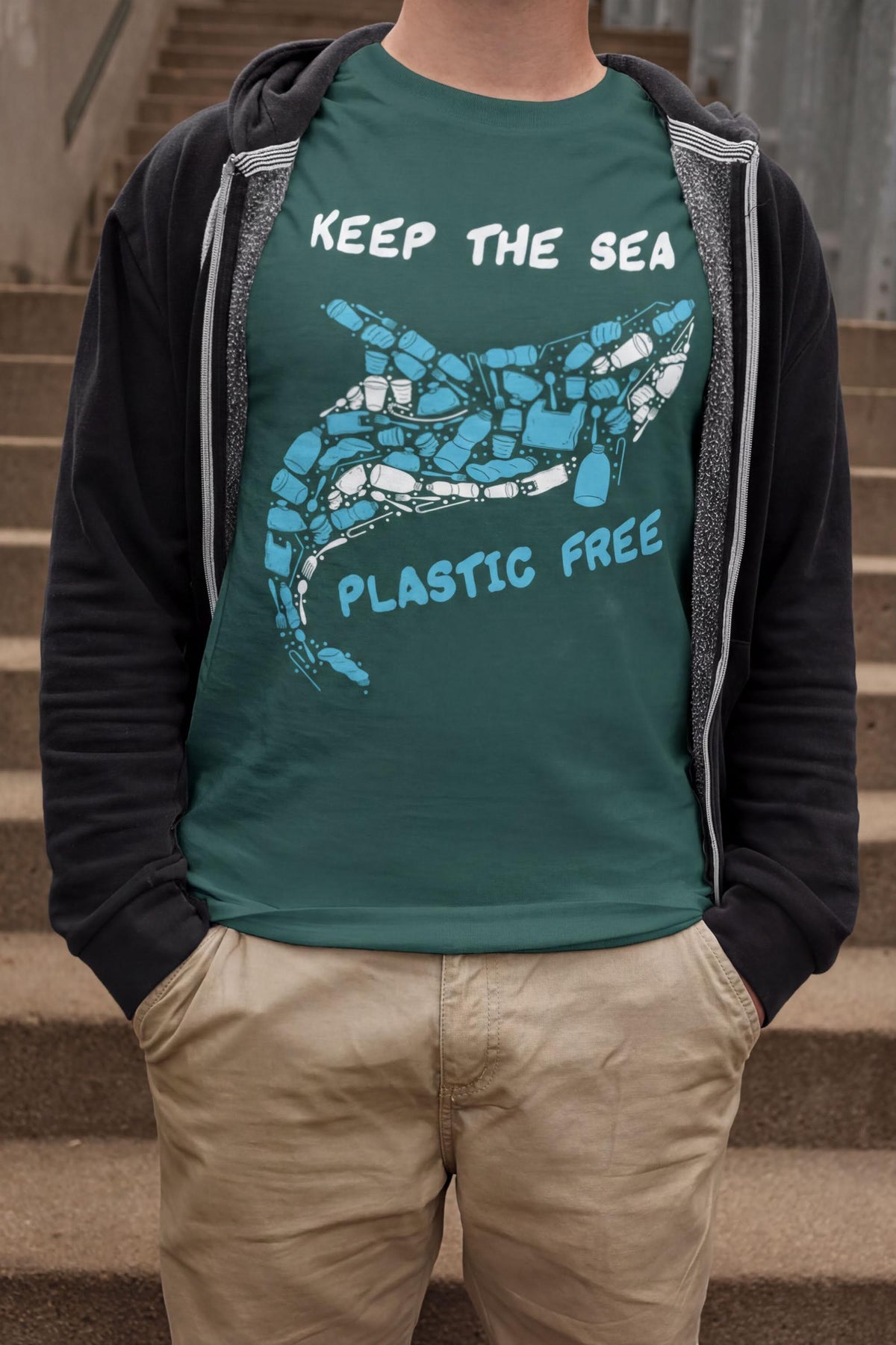 Comfort Colors® Scuba Diving Shirt, Save The Ocean Tee, Keep Sea Plastic Free Top