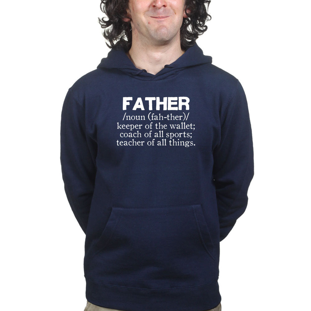 Definition of Father's Day Gift For Dad Daddy Papa Hoodie - R1794