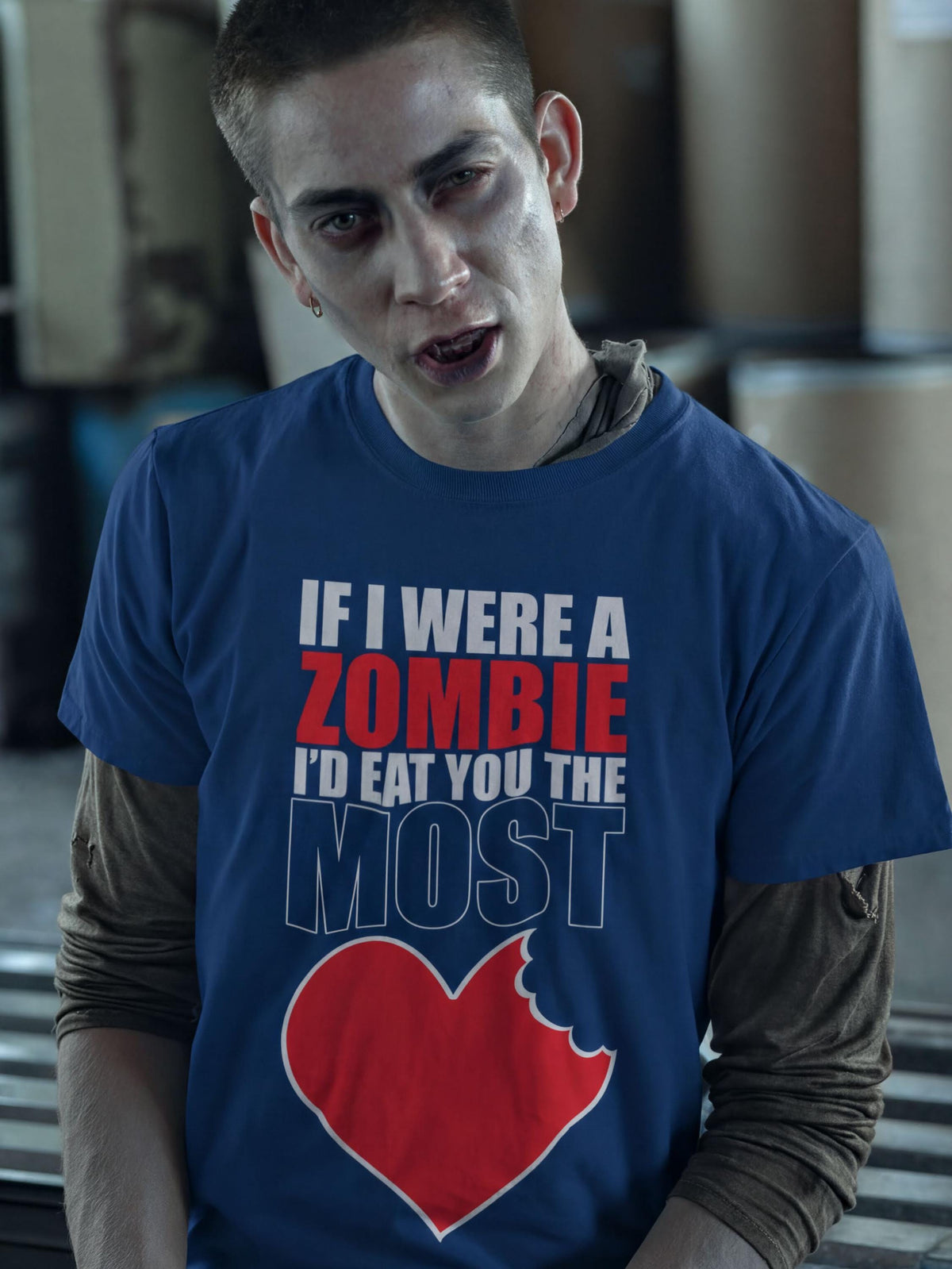 Comfort Colors® Scary Zombie T-shirt, Trick Or Treat Costume, Halloween Tee