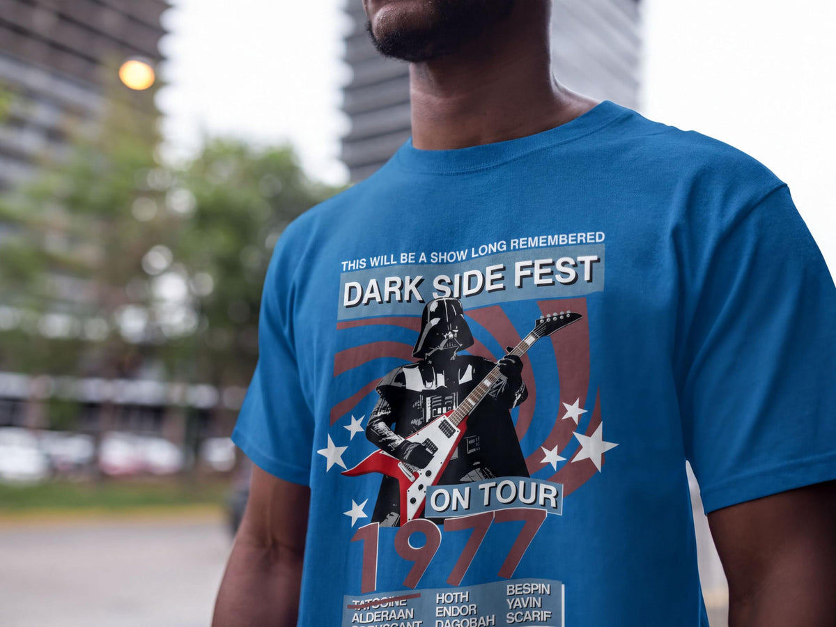 Comfort Colors® Darth Playing Guitar T-shirt, Tatooine Music Fest Tee