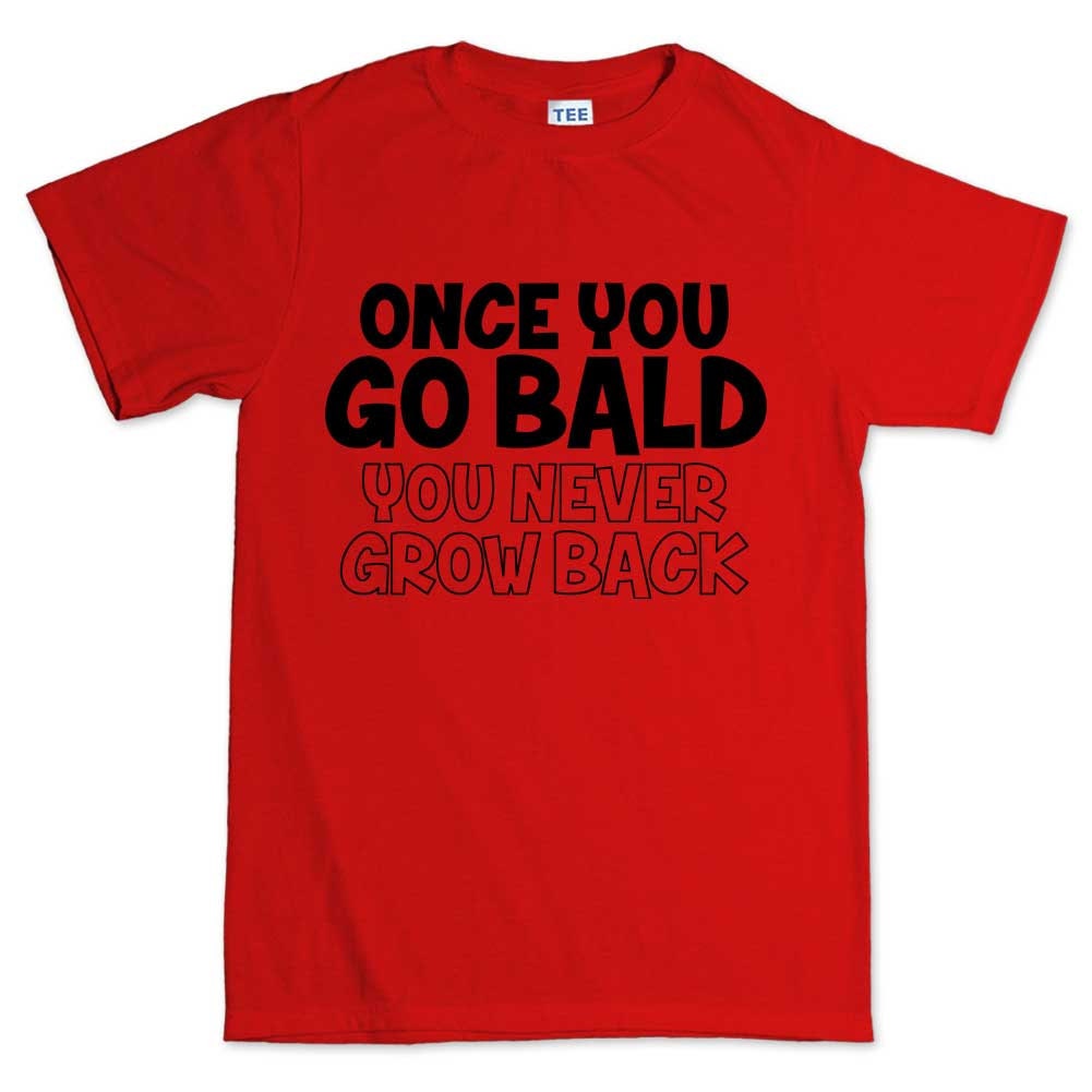 Funny Bald Dad T-Shirt – Novelty Father's Day Gift