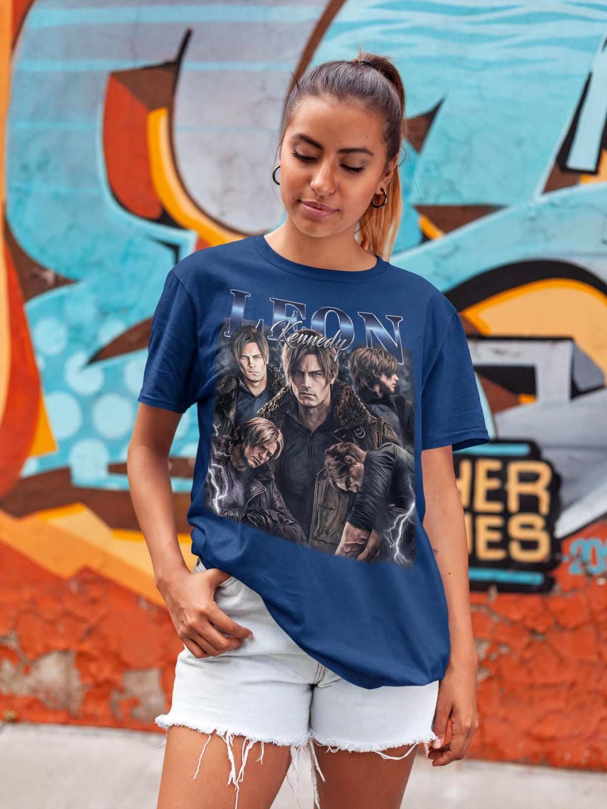 Limited Leon Kennedy Comfort Colors® Shirt - Resident Evil Requiem RE9 Fan Gaming Horror Tee Gift