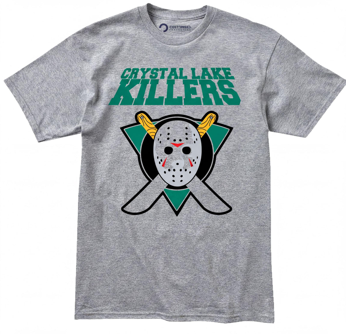 Crystal Lake Killers Halloween Shirt, Comfort Colors® Jason Mask TShirt, Spooky Season Tee, Horror Movie Top