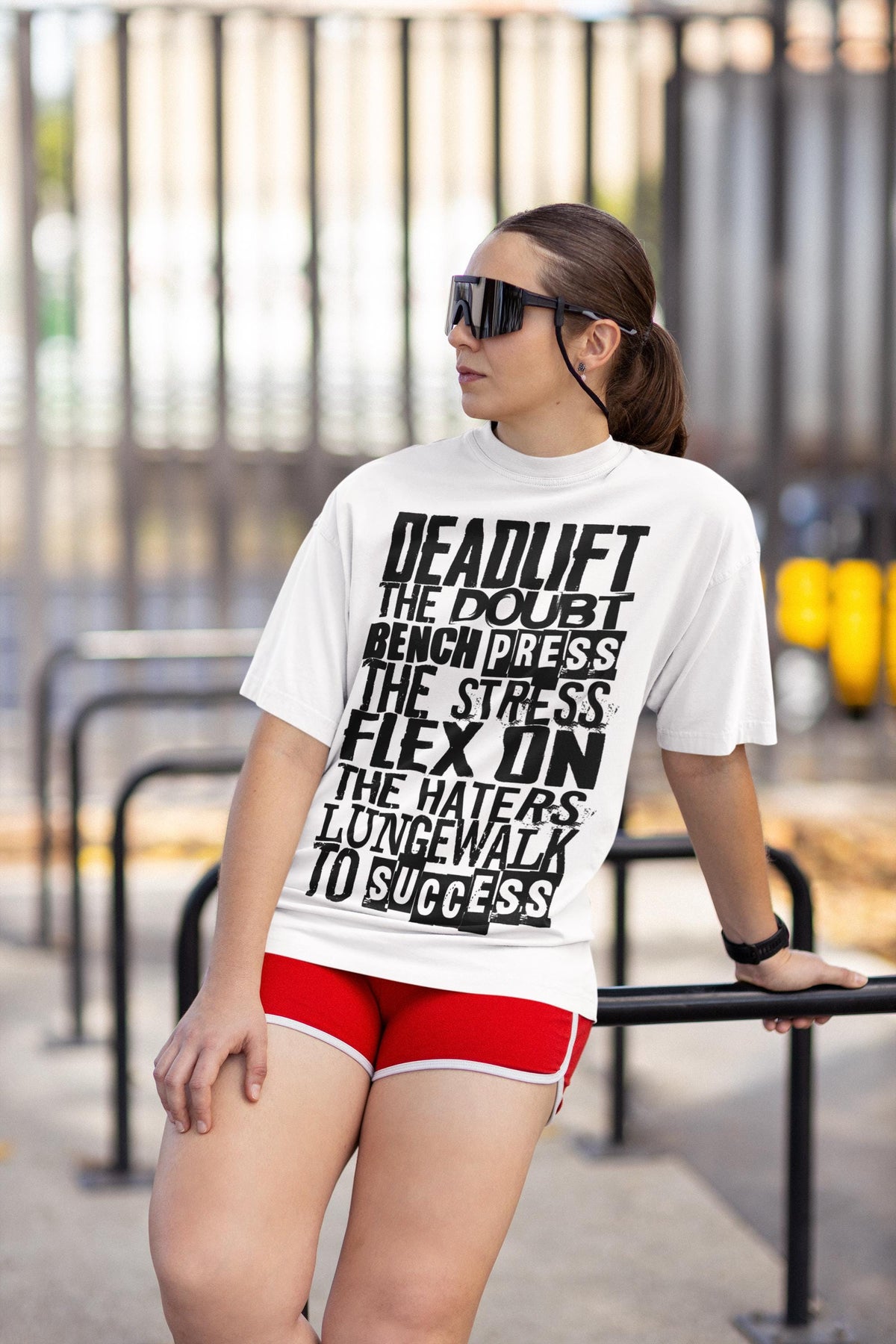 Comfort Colors® Motivational Gym Shirt, Exercise Tee for Fitness Lovers, Active Lifestyle TShirt